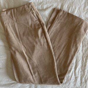 LOFT Beige High-Waist Pants